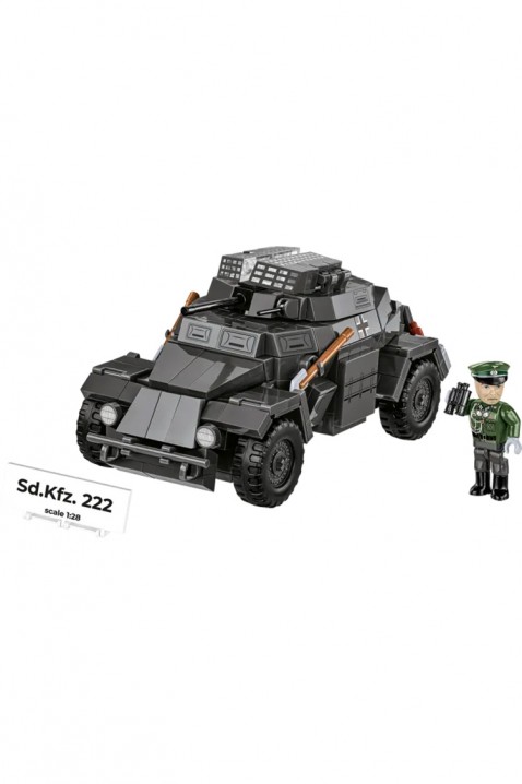 Cobi autó Sd.Kfz. 222 – 502. alkatrész, tervezőIVET.HU - A te online butikod.