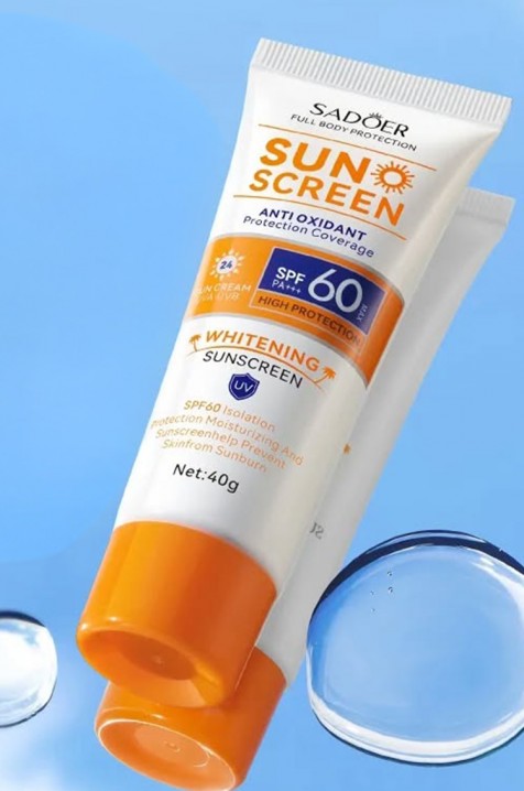 SADOER SPF 60 fehérítő naptejIVET.HU - A te online butikod.