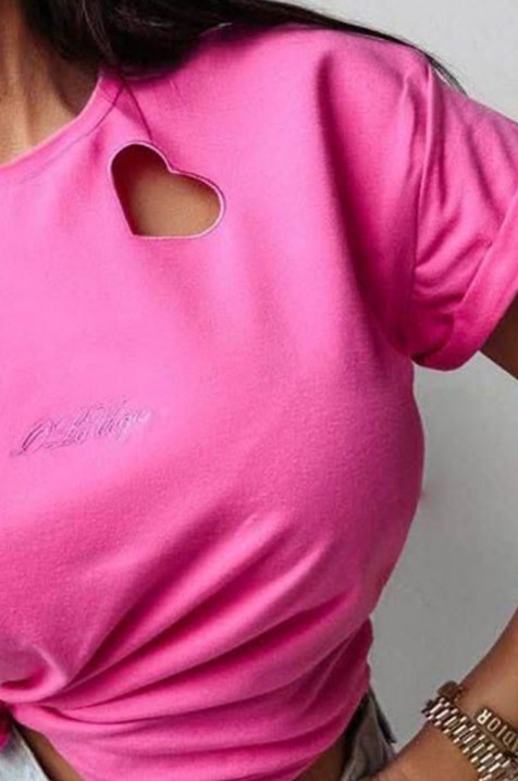 ENZIRVA PINK poló, Szín: rózsaszín, IVET.HU - A te online butikod.