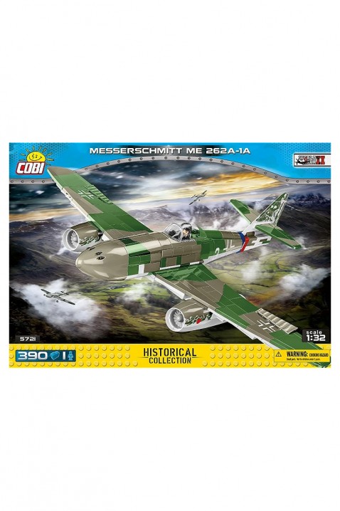 Cobi vadászgép Me262 A-1a - alkatrészek 390IVET.HU - A te online butikod.
