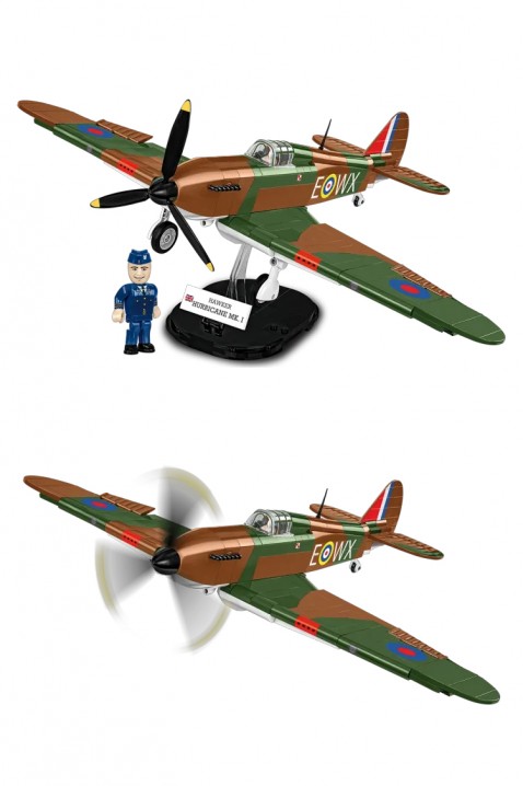 Cobi repülőgép konstruktor Hawker Hurricane - alkatrészek 375IVET.HU - A te online butikod.