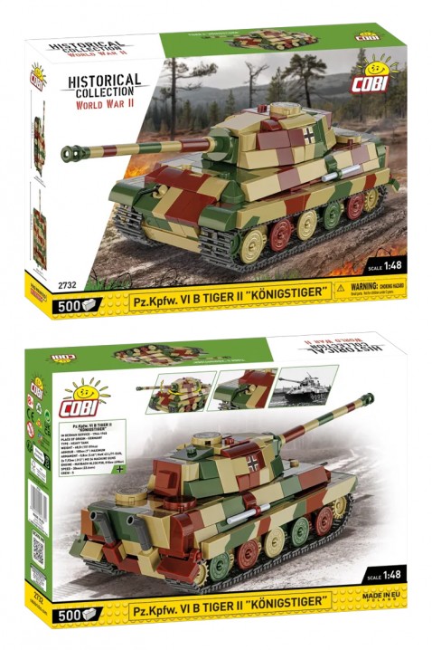 Cobi tank Tiger II 