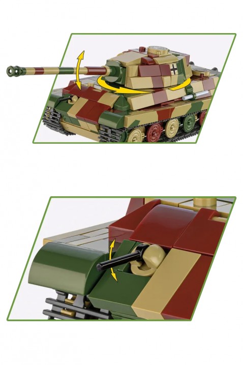 Cobi tank Tiger II 