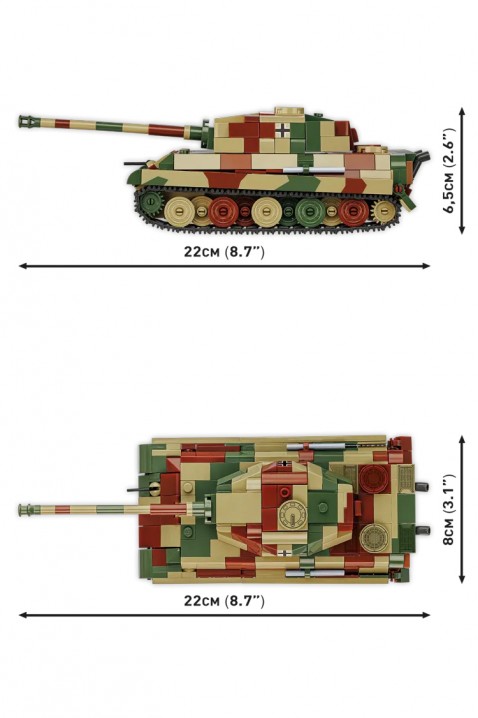 Cobi tank Tiger II 