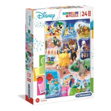 Clementoni gyerek puzzle 24 maxi darabbal - Tánc időIVET.HU - A te online butikod.