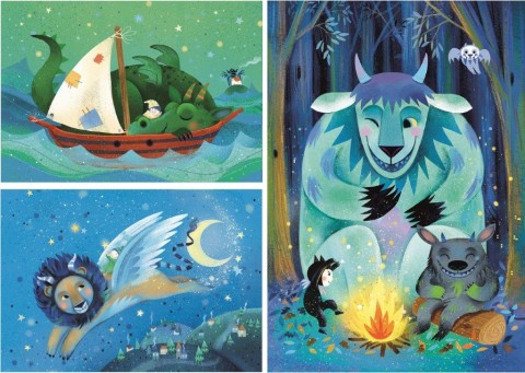 Clementoni gyerek puzzle 3 x 48 darabos - Fantasztikus barátokIVET.HU - A te online butikod.