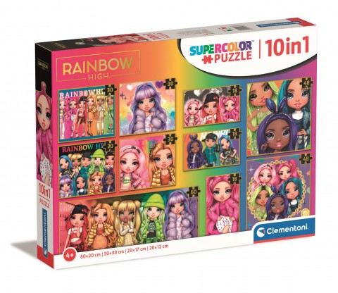Clementoni 10 az 1-ben gyerek puzzle - Rainbow HighIVET.HU - A te online butikod.