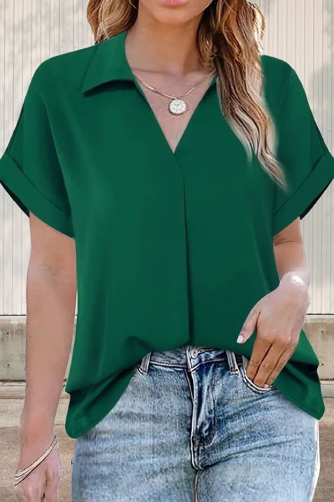 EURELZA GREEN női blúz, Szín: zöld, IVET.HU - A te online butikod.