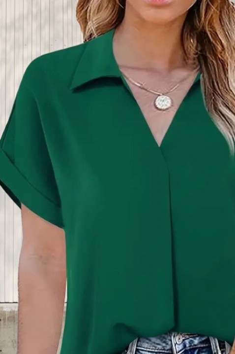 EURELZA GREEN női blúz, Szín: zöld, IVET.HU - A te online butikod.