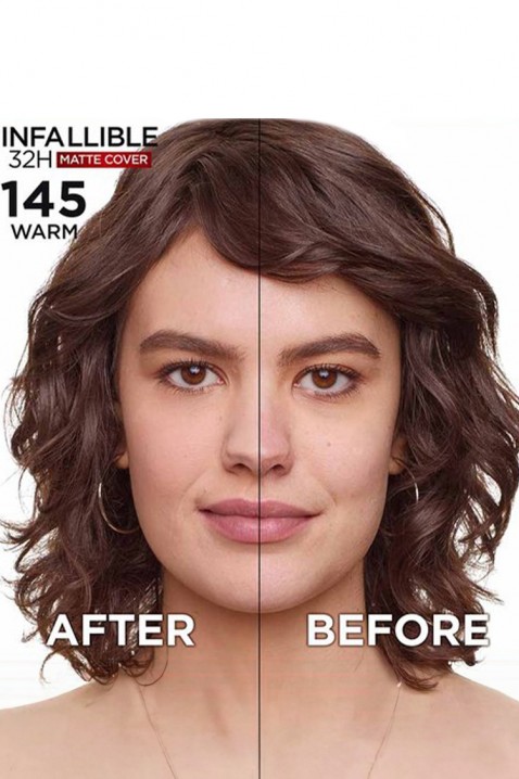 L’Oréal Paris Infallible 32H Matte Cover 145 alapozóIVET.HU - A te online butikod.