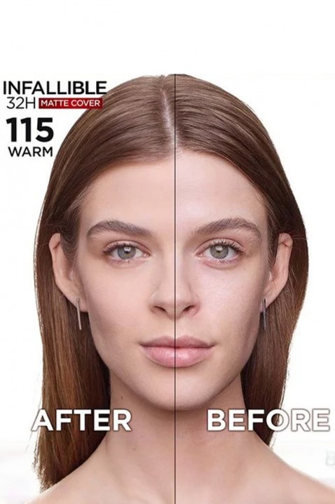 L’Oréal Paris Infallible 32H Matte Cover 115 alapozóIVET.HU - A te online butikod.