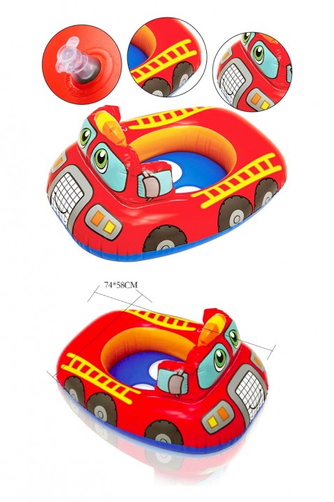 RIOTY felfújható autó, Szín: multicolor, IVET.HU - A te online butikod.