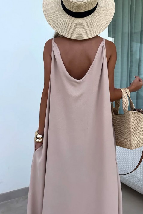 COLORINA BEIGE ruha, Szín: bézs, IVET.HU - A te online butikod.