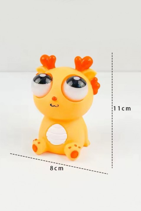 ROXELY ORANGE szilikon antistressz játék, Szín: narancssárga, IVET.HU - A te online butikod.