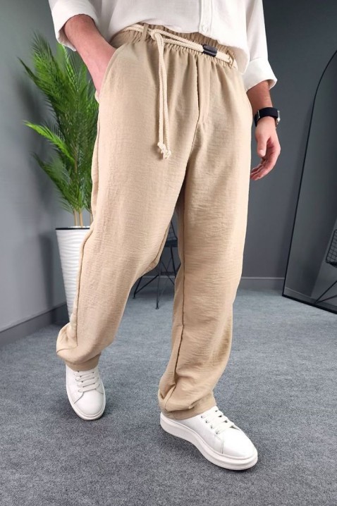 HIODO BEIGE férfi nadrág, Szín: bézs, IVET.HU - A te online butikod.
