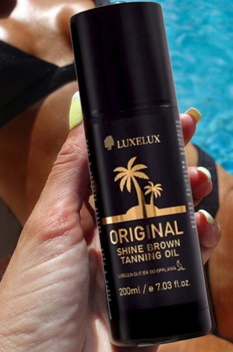 LUXELUX Shine Brown barnítóolajIVET.HU - A te online butikod.
