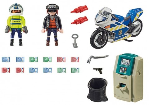 City Action 70572 Rendőrmotor figurakészletIVET.HU - A te online butikod.