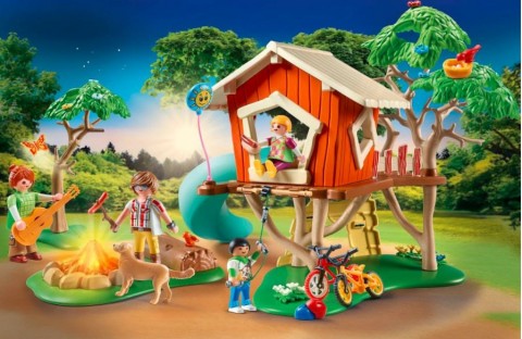 Family Fun 71001 Családi szórakozás figurákkal - Csúszdás lombház építőkészletIVET.HU - A te online butikod.
