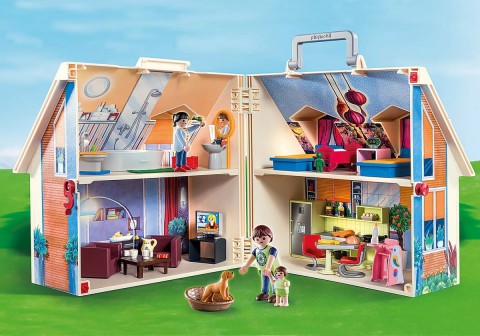 Babafigurák készlet Dollhouse 70985 Hordozható babaházIVET.HU - A te online butikod.