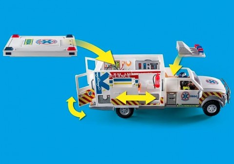 City Action 70936 Mentőautó figurakészlet: US AmbulanceIVET.HU - A te online butikod.