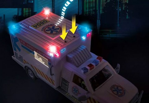 City Action 70936 Mentőautó figurakészlet: US AmbulanceIVET.HU - A te online butikod.