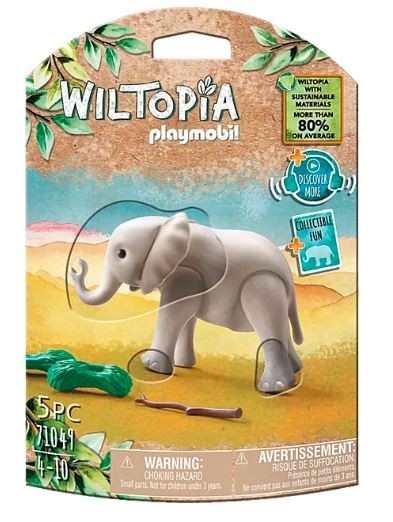 Wiltopia 71049 Kis elefánt figurakészletIVET.HU - A te online butikod.