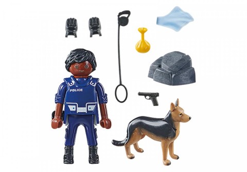 Special Plus 71162 Rendőr nyomozókutyával figuraIVET.HU - A te online butikod.