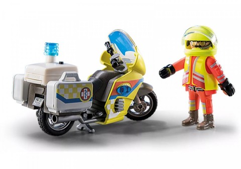 City Life 71205 Mentőmotor világítással figurakészletIVET.HU - A te online butikod.