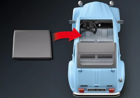 Citroen 70640 Citroen 2CV építő készletIVET.HU - A te online butikod.