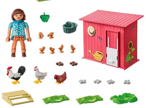 Country 71308 Tyúkok csibékkel figurakészletIVET.HU - A te online butikod.