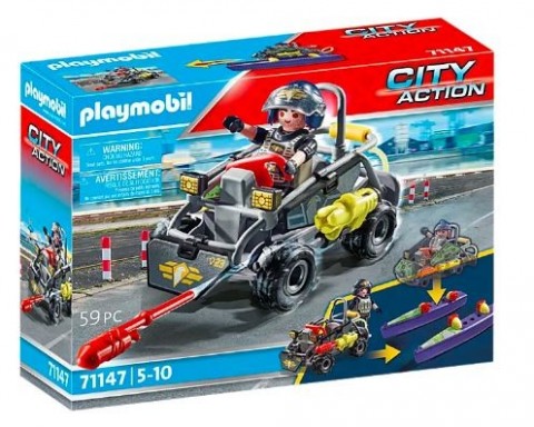 City Action 71147 Különleges egység terepnégykerekű figura készletIVET.HU - A te online butikod.