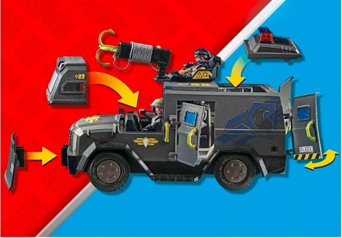 City Action 71144 Speciális egység terepjáró készletIVET.HU - A te online butikod.