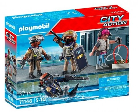 City Action 71146 speciális egység figurakészletIVET.HU - A te online butikod.