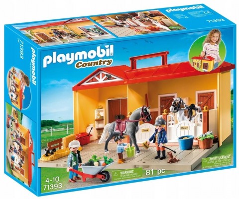 Country 71393 figurakészlet Új hordozható istállóvalIVET.HU - A te online butikod.
