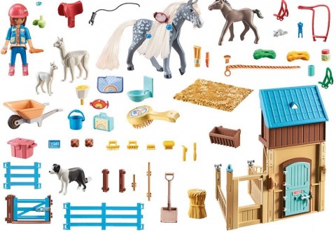 Horses 71353 Amelia és Whisper figurakészlet istállóvalIVET.HU - A te online butikod.