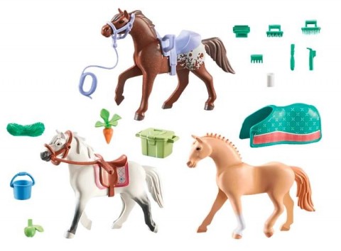 Horses 71356 készlet 3 lóval és nyergekkelIVET.HU - A te online butikod.