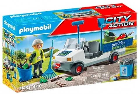 City Action 71433 Várostakarító elektromos autó figurakészletIVET.HU - A te online butikod.