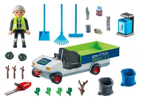 City Action 71433 Várostakarító elektromos autó figurakészletIVET.HU - A te online butikod.