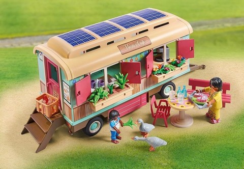 Country 71441 Barátságos kávézó a vagonban figurakészletIVET.HU - A te online butikod.