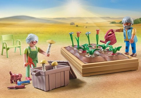 Country 71443 Kerti zöldséges készlet nagyapával figurákkalIVET.HU - A te online butikod.