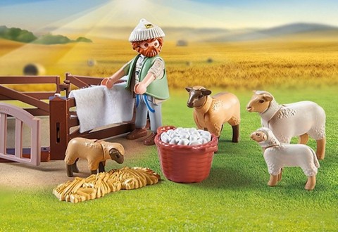 Country 71444 Fiatal juhász bárányokkal figura készletIVET.HU - A te online butikod.