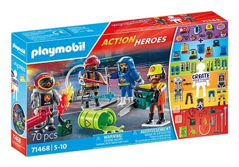 Action Heroes 71468 My Figures: Tűzoltóság figurakészletIVET.HU - A te online butikod.