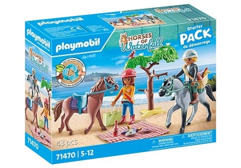 Horses 71470 Figurakészlet Lovas kirándulás a tengerpartra Ameliával és BennelIVET.HU - A te online butikod.
