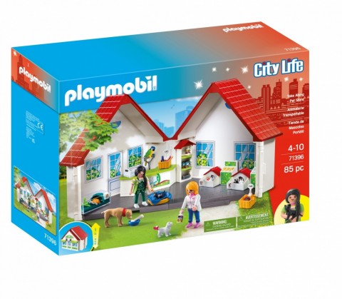 City Life 71396 Hordozható állatkereskedés figurakészletIVET.HU - A te online butikod.