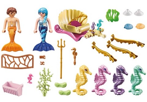 Princess Magic 71500 figurakészlet Tenger alatti lakók tengeri csikó hintóvalIVET.HU - A te online butikod.