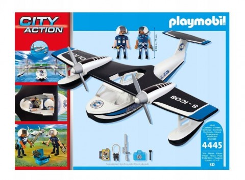 City Action 4445 Rendőrségi légpárnás hajó figurakészletIVET.HU - A te online butikod.