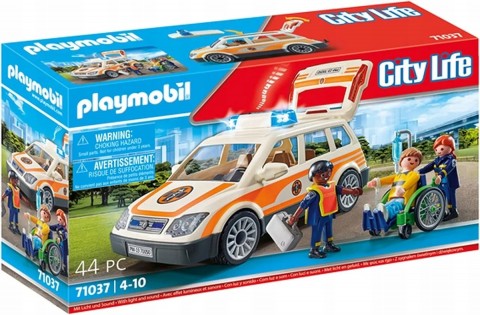 City Life 71037 Mentőautó figurakészletIVET.HU - A te online butikod.
