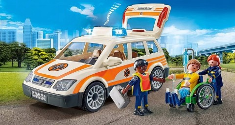 City Life 71037 Mentőautó figurakészletIVET.HU - A te online butikod.