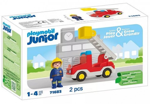 Junior 71683 Tűzoltóautó létrával készlet figurávalIVET.HU - A te online butikod.