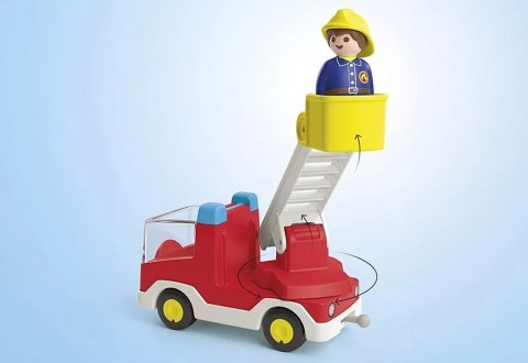 Junior 71683 Tűzoltóautó létrával készlet figurávalIVET.HU - A te online butikod.